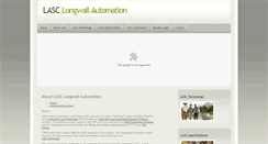 Desktop Screenshot of lascautomation.com