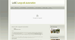 Desktop Screenshot of lascautomation.org
