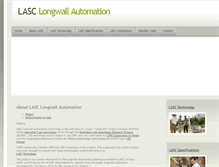 Tablet Screenshot of lascautomation.org